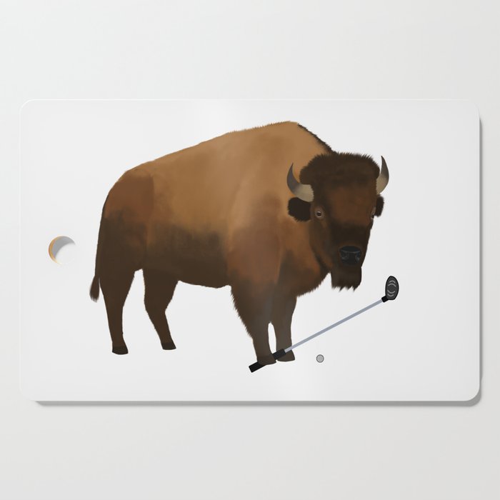 Bison Golf Cutting Board