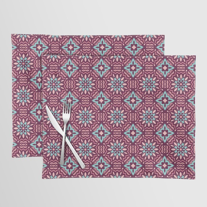 Purple and Blue Bruises Placemat