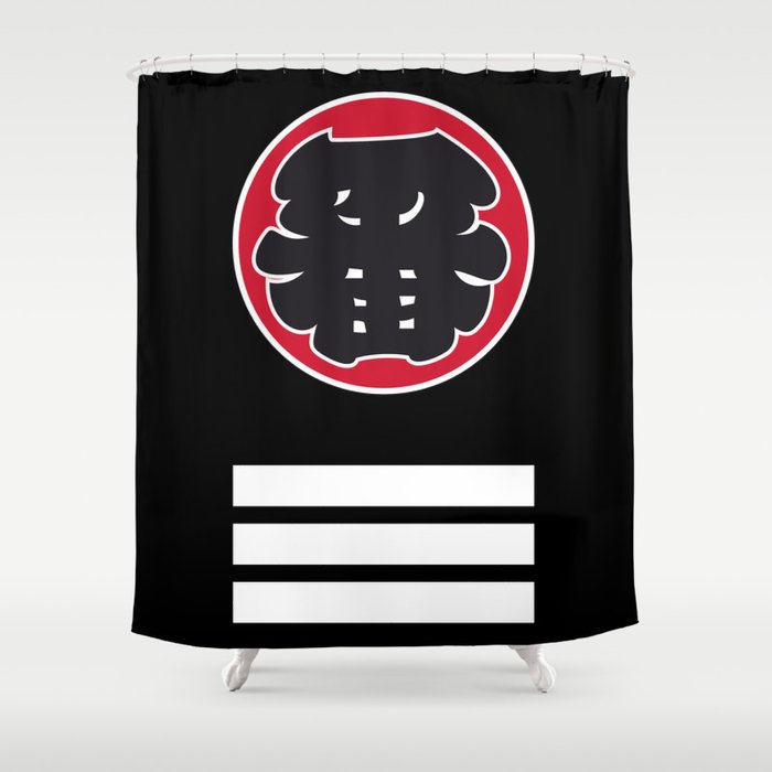 Japanese Firemen Shower Curtain
