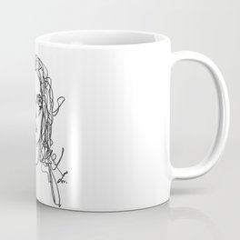 Woman minimalistic artwork Coffee Mug