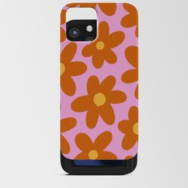 Floral one iPhone Card Case