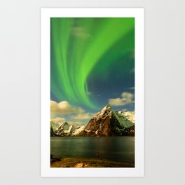 aurora boreale Art Print | Nikon, Black And White, Film, Infrared, Macro, Digital Manipulation, Digital, Color, Long Exposure, Underwater 