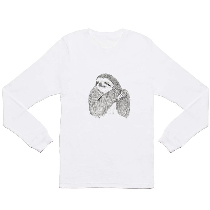 sloth Long Sleeve T Shirt