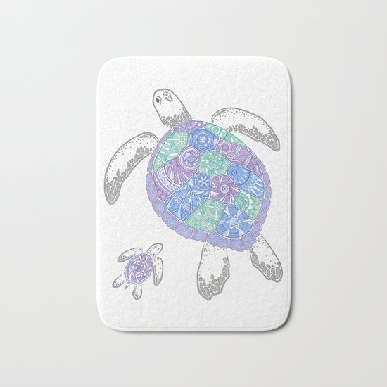 Sea Turtles Bath Mat
