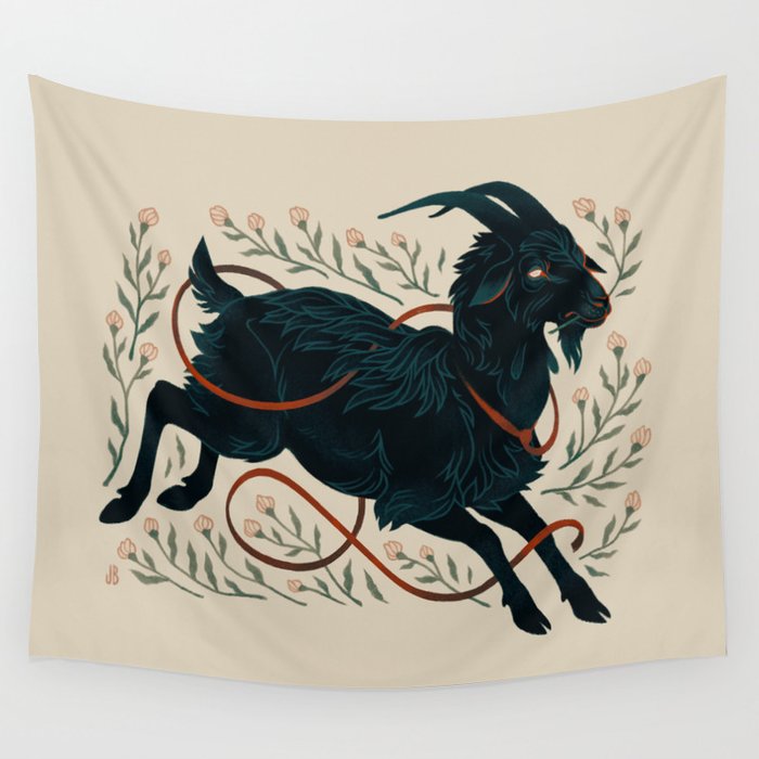Cloven Prince Wall Tapestry by dappermouth Society6