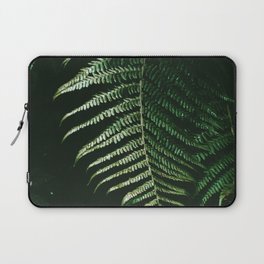 Brazil Photography - Beautiful Fern In The Dark And Dense Jungle Laptop Sleeve