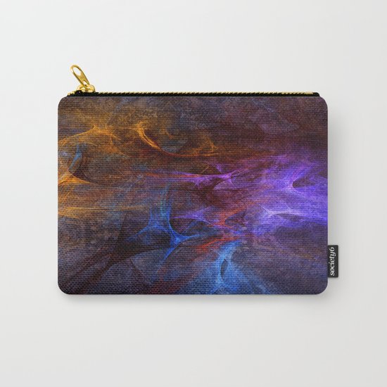 Modern abstract with artistic textures and structures Carry-All Pouch