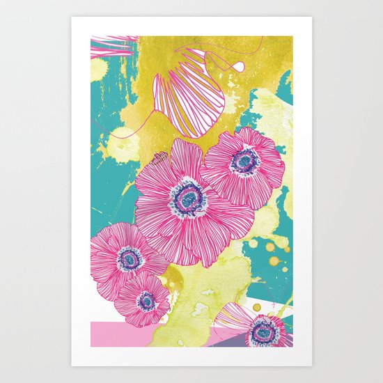 So long, petal. Art Print