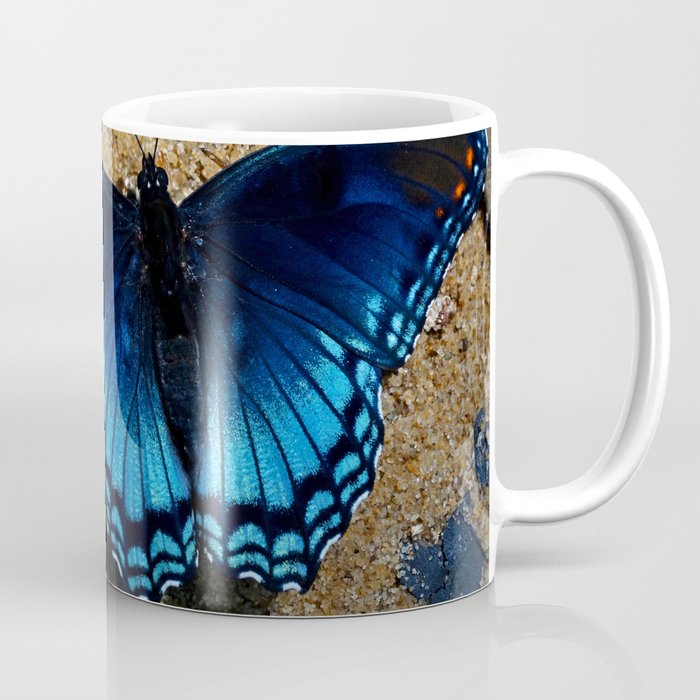 Blue Butterfly Coffee Mug