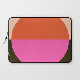 Geometric 72 | Forest and Pink Laptop Sleeve