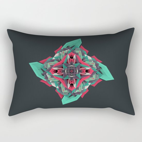 Calaabachti Truth Flower Rectangular Pillow