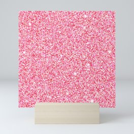 Pink Glitter Mini Art Print