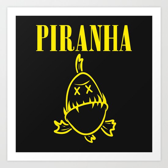 Piranha Art Print