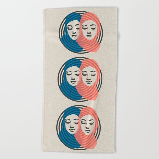 Still Beach Towel