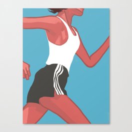 Runner Canvas Print