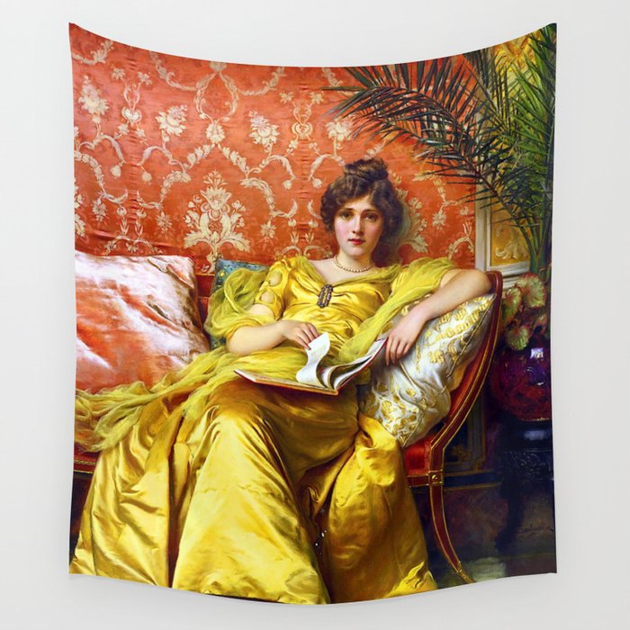 Frederic Soulacroix The Rose Wall Tapestry