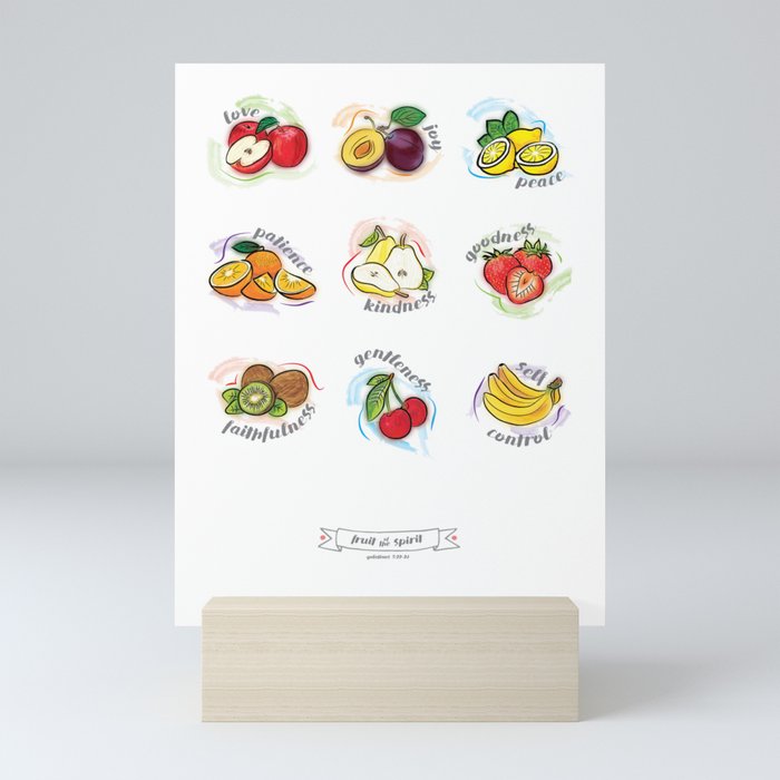 FRUITS OF THE SPIRIT Mini Art Print