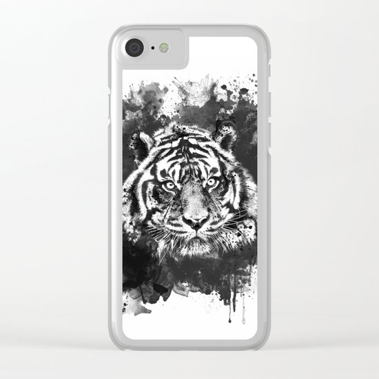 Tiger Clear iPhone Case
