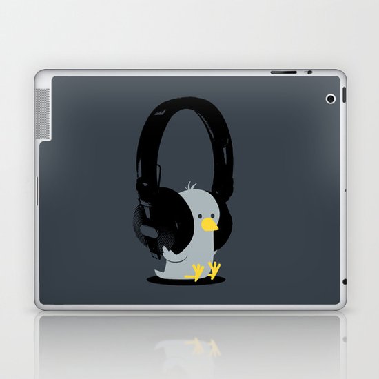 Le poussin mélomane Laptop & iPad Skin
