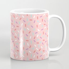 Pink Sprinkle Confetti Pattern Coffee Mug