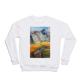 Yosemite Mountain Cliffs Crewneck Sweatshirt