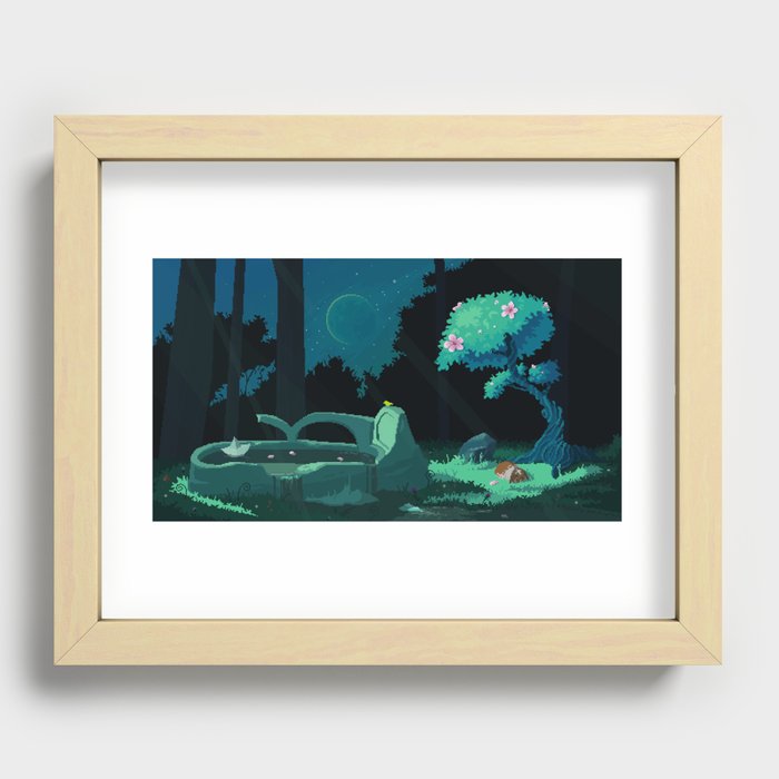 Yuely's Ruins II Recessed Framed Print