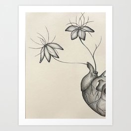 Blooming  Art Print