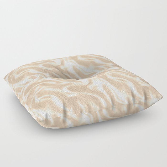 Luxury Soft Gold Satin Texture Floor Pillow