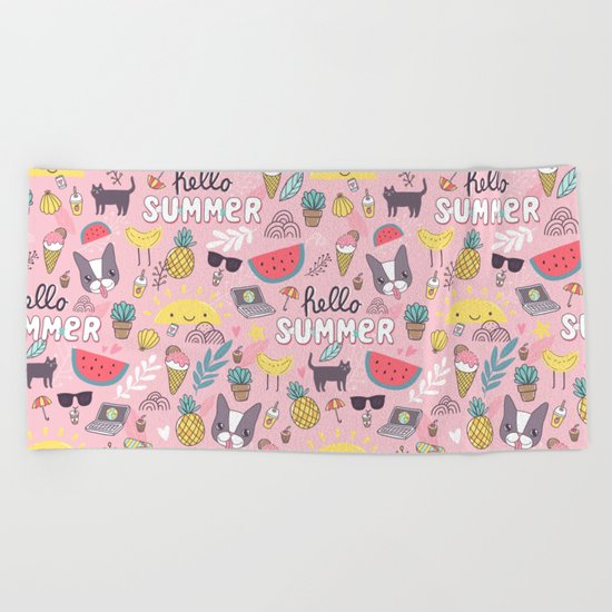 Summer Beach Towel