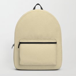 Light Neutral Beige Solid Color Hue Shade - Patternless Backpack