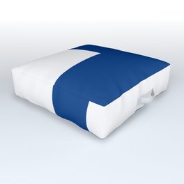 Flag of Finland 1 -finnish, Suomi, Sami,Finn,Helsinki,Tampere Outdoor Floor Cushion