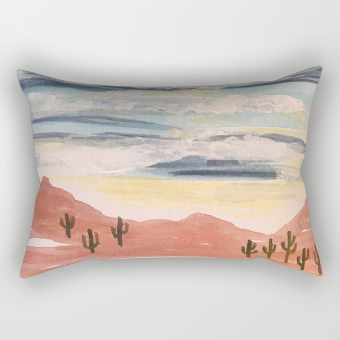 Painted Desert 1 Rectangular Pillow