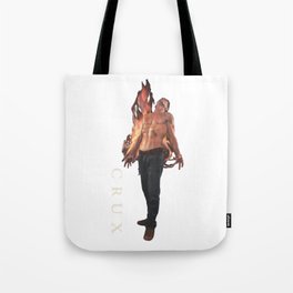 Latin Motto "Crux" Horror Icon Bill Oberst Jr. Grief/Recovery Tote Bag
