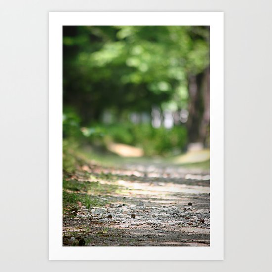 Walking your Path Art Print