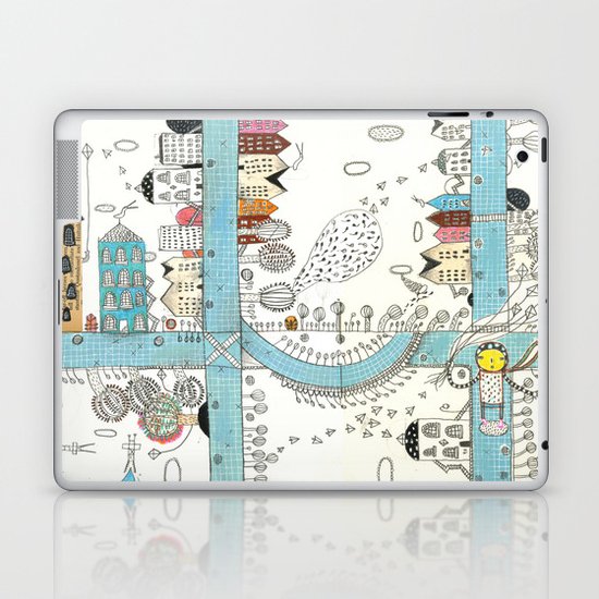 DownTown Laptop & iPad Skin