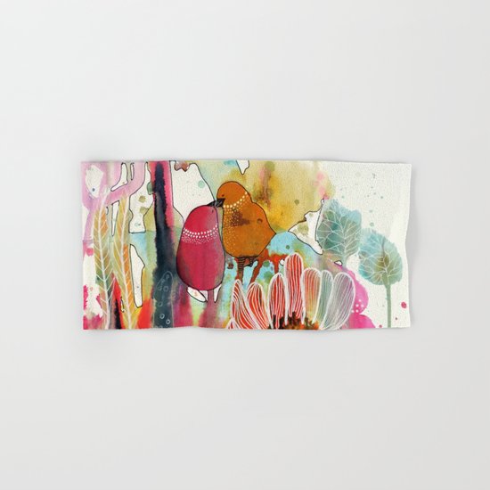 cheek to cheek Hand & Bath Towel