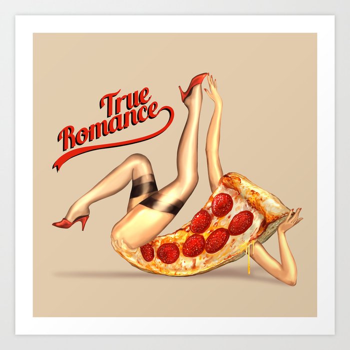 Hot Pizza! Art Print