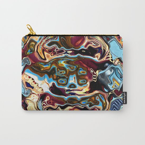 Chaotic Abstract Conglomeration Carry-All Pouch