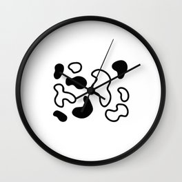 Happy Blobs Wall Clock