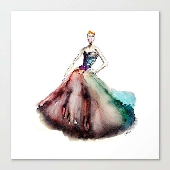 Prima Ballerina Canvas Print