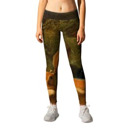 Baby Chicks Art Leggings