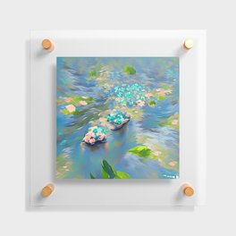 Monet River Floating Acrylic Print