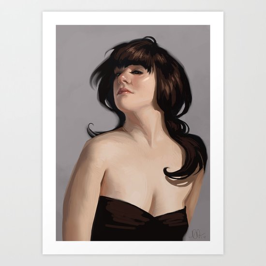Portrait Study Art Print