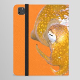Silly Golden Bobtail squid iPad Folio Case