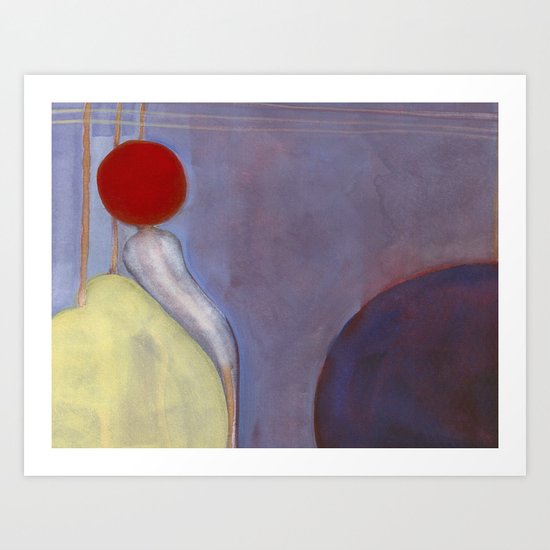 Undone Art Print
