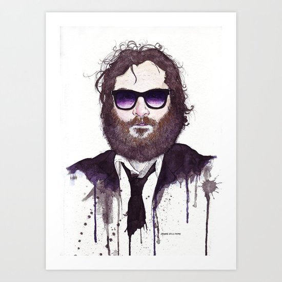 Joaquin Phoenix Art Print