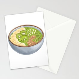 Smoothie bowl Stationery Card