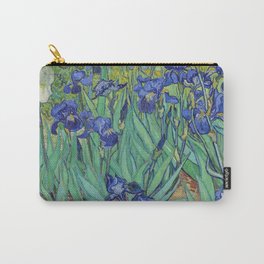 Iris (1889) by Vincent Van Gogh. Original from the J. Paul Getty Museum. Carry-All Pouch