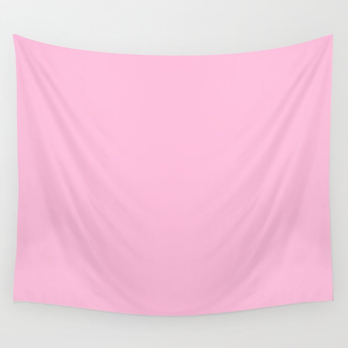 Baby Pink Wall Tapestry