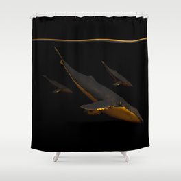 Bond III Shower Curtain